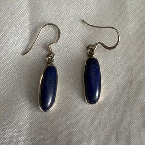 Sterling Silver with Blue Lapis